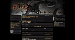 Desktop Screenshot of clan-hdlx.de
