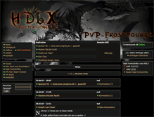 Tablet Screenshot of clan-hdlx.de